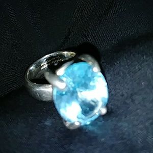 Charles Albert Blue Topaz sterling silver